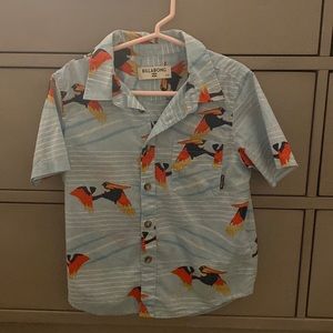 Boys Billabong button up shirt